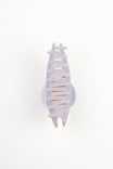 Hair Clip Large Lila