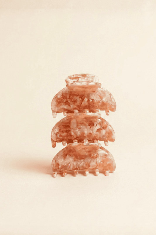 Hair Clip Midi Nacar Nude