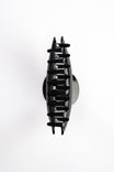 Hair Clip Large Black