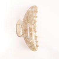 Hair Clip Large Nacar Beige