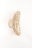 Hair Clip Large Nacar Beige