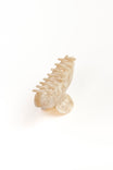 Hair Clip Large Nacar Beige