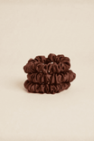 Scrunchie Slim Brown 3U