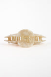 Hair Clip Large Nacar Beige