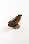 Hair Clip Large Nacar Brown