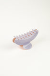 Hair Clip Large Lila