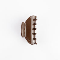 Hair Clip Midi Brown