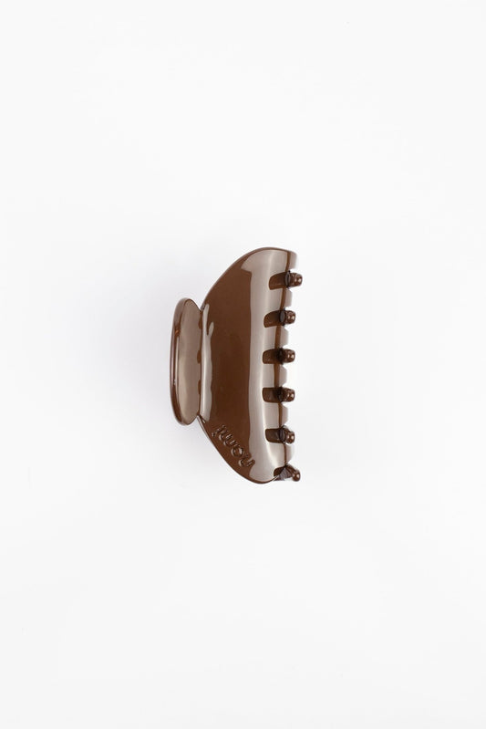 Hair Clip Midi Brown