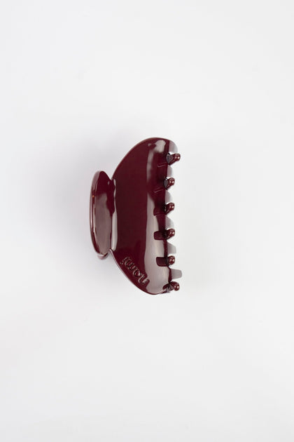 Hair Clip Midi Burgundy