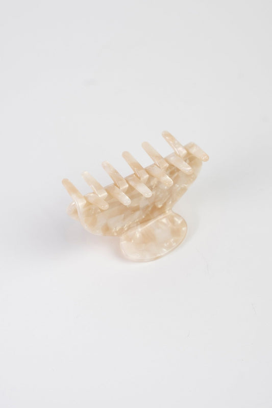 Hair Clip Midi Nacar Beige