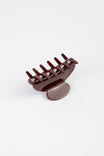 Hair Clip Midi Burgundy
