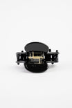Hair Clip Midi Black