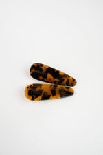 Hair Clip Duo Nacar Brown (Set 2U)