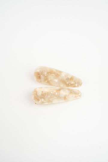 Hair Clip Duo Nacar Pearl (Set 2U)