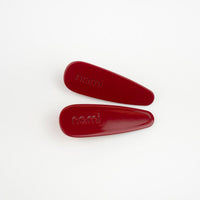 Hair Clip Duo Burgundy (Set 2U)