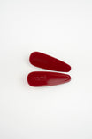 Hair Clip Duo Burgundy (Set 2U)