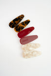 Hair Clip Duo Nacar Brown (Set 2U)