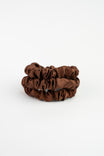 Scrunchie Slim Brown 3U