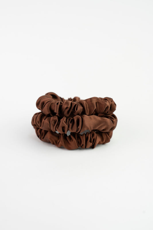 Scrunchie Slim Brown 3U