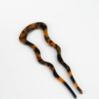 Hair Pin Nacar Brown
