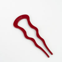 Hair Pin Burgundy