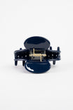 Hair Clip Midi Deep Blue
