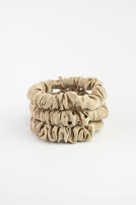 Scrunchie Slim Gold 3U