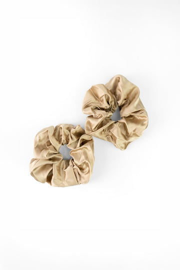 Scrunchie Oversize Gold 2U