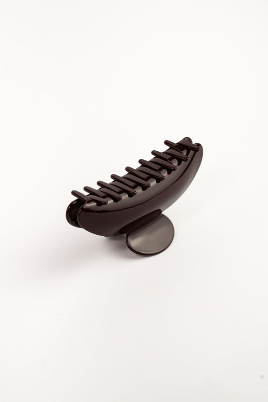 Hair Clip Large Burgundy