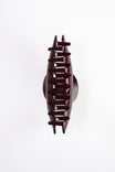 Hair Clip Large Burgundy
