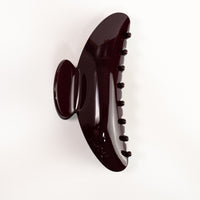 Hair Clip Large Burgundy