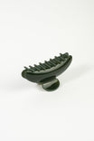Hair Clip Large Green