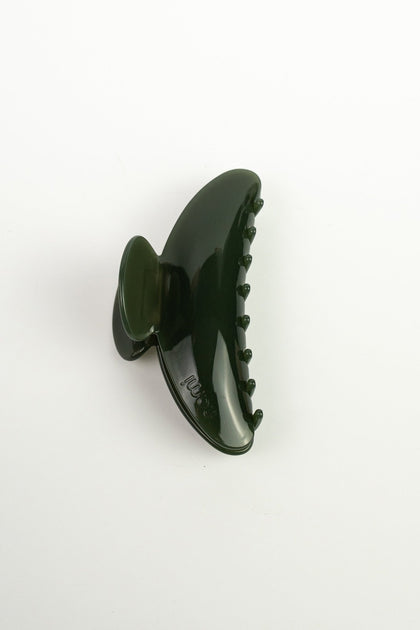 Hair Clip Large Green