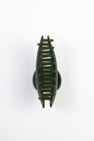 Hair Clip Large Green