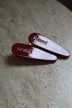 Hair Clip Duo Burgundy (Set 2U)
