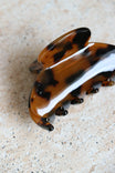 Hair Clip Midi Nacar Brown