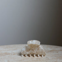 Hair Clip Midi Nacar Beige