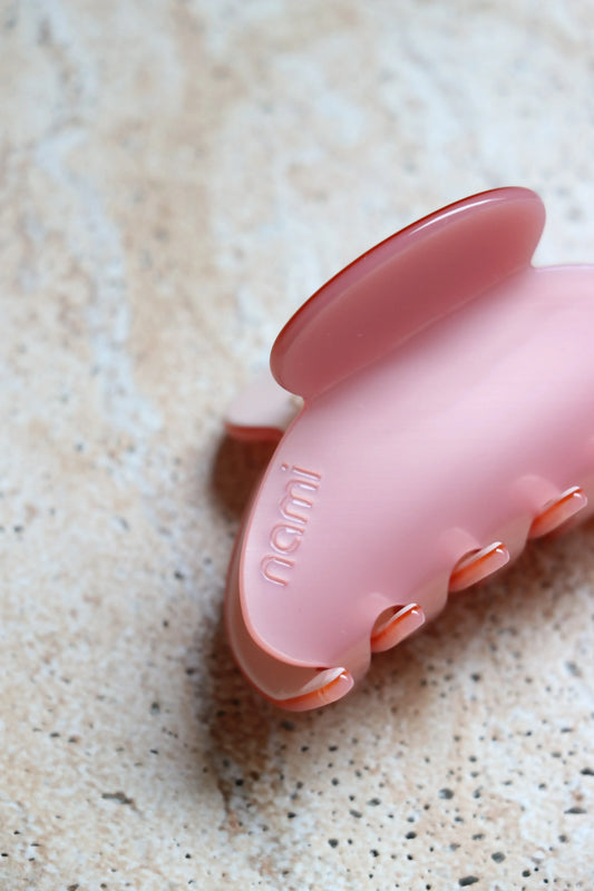 Hair Clip Midi Pink