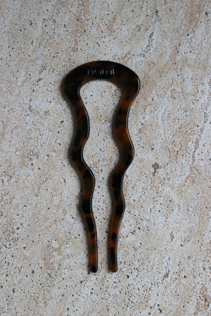 Hair Pin Nacar Brown