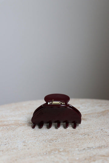 Hair Clip Midi Burgundy