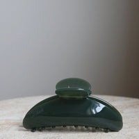 Hair Clip Large Green