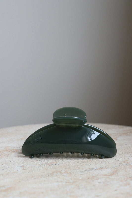 Hair Clip Large Green