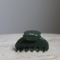 Hair Clip Midi Green