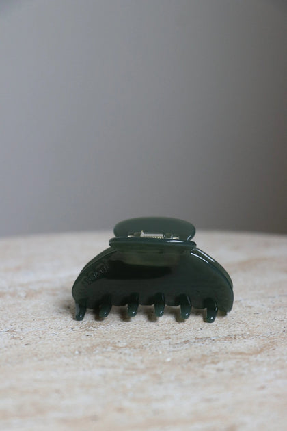 Hair Clip Midi Green