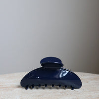 Hair Clip Large Deep Blue