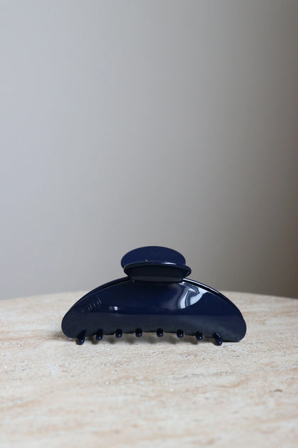 Hair Clip Large Deep Blue