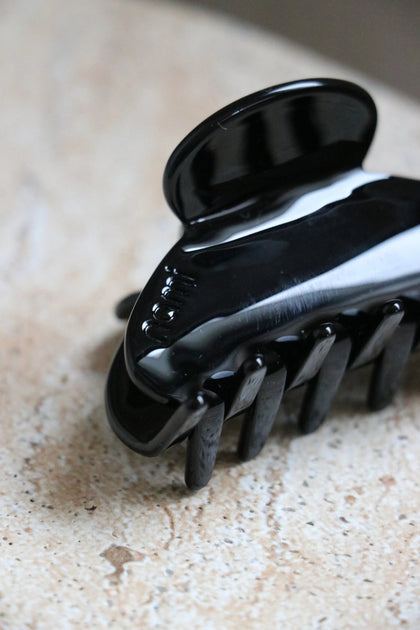 Hair Clip Midi Black