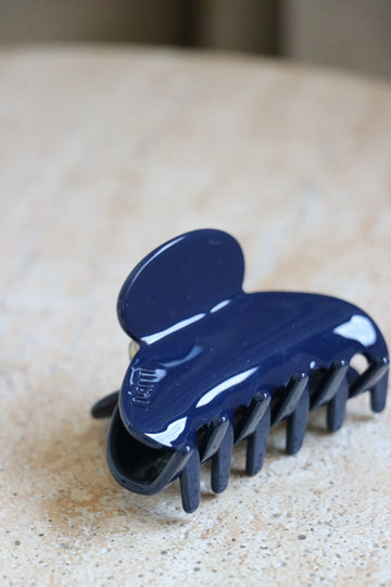Hair Clip Midi Deep Blue