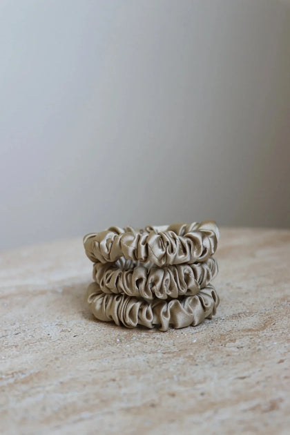 Scrunchie Slim Gold 3U