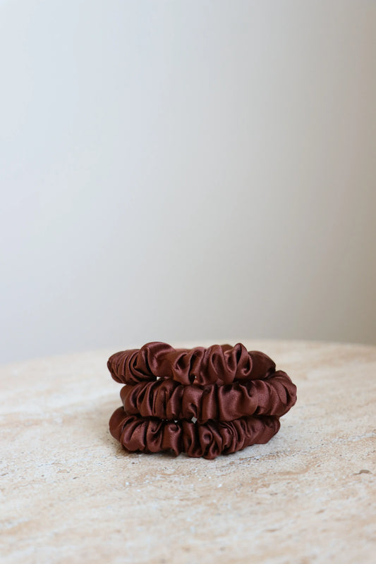 Scrunchie Slim Brown 3U
